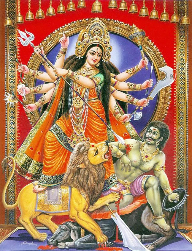 Embracing the Power Within: Goddess Durga, The Warrior Divine