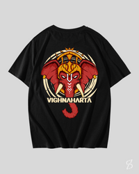 Vighnaharta: Oversized T-shirt for Men