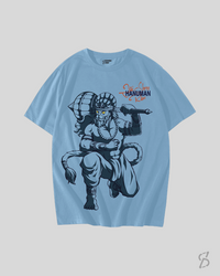 Hanuman Oversized T-shirt - Symbol of Strength and Devotion