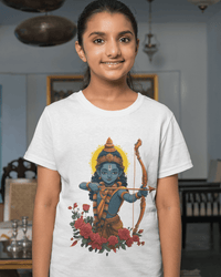 Little Devotees, Big Hearts: Shree Ram Kids T-Shirts